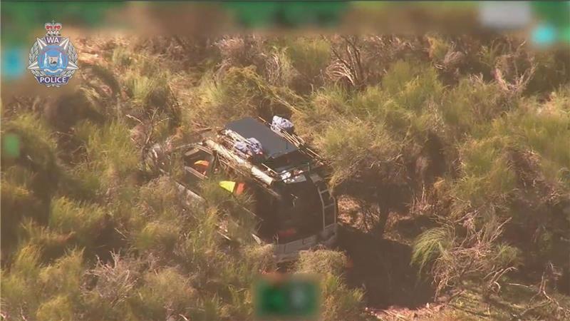In Australien gerettete Deutsche dankt aus dem Krankenhaus So wurde der Van der Deutschen mitten in der Wildnis aufgefunden.