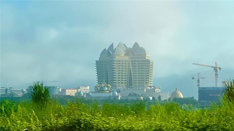 Solche Casinokomplexe entstehen derzeit in Laos direkt an der Grenze zu Thailand. (Archivbild)