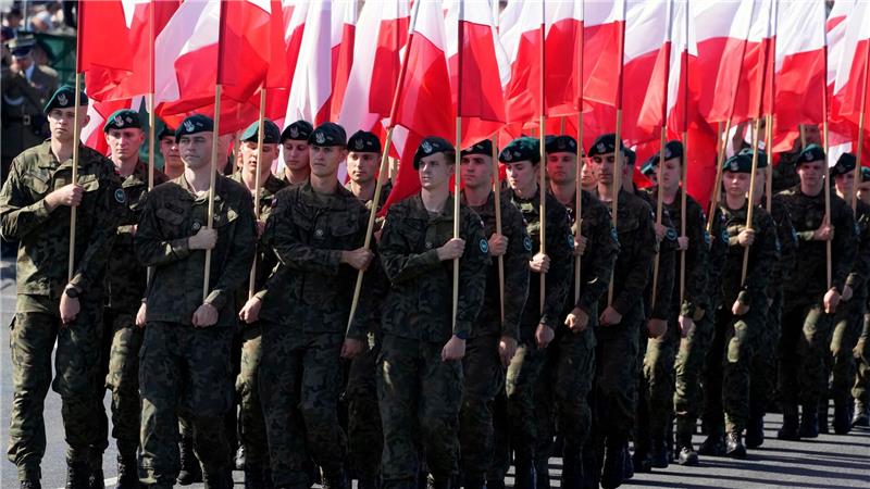Polen: 5.000 Soldaten sollen bei Grenzkontrollen helfen Soldaten der polnischen Armee. Die Streitkräfte werden den Grenzschutz bei Kontrollen an der Grenze zu Deutschland und zu Litauen unterstützen. (Archivbild)