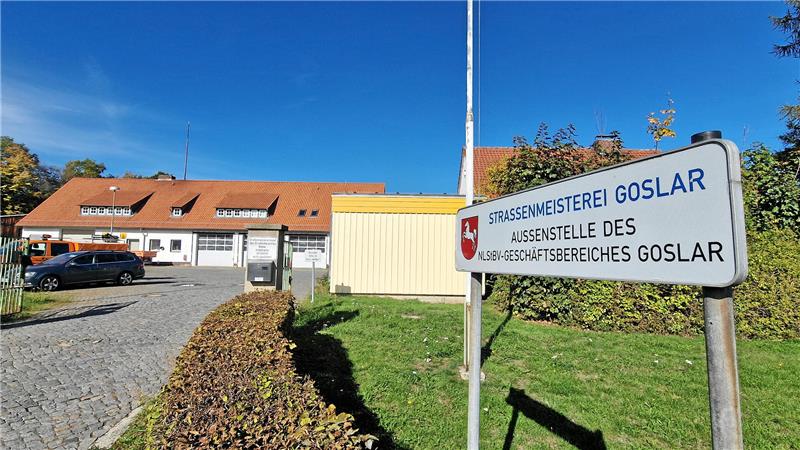 Soll bald Geschichte sein: Noch (immer) sitzt die Straßenmeisterei Goslar an der Vienenburger Straße.