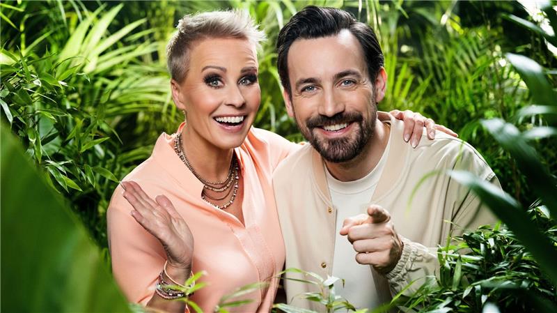 Das Dschungelcamp kehrt nach Australien zurück Sonja Zietlow und Jan Köppen moderieren die Reality-Show «Ich bin ein Star - Holt mich hier raus».