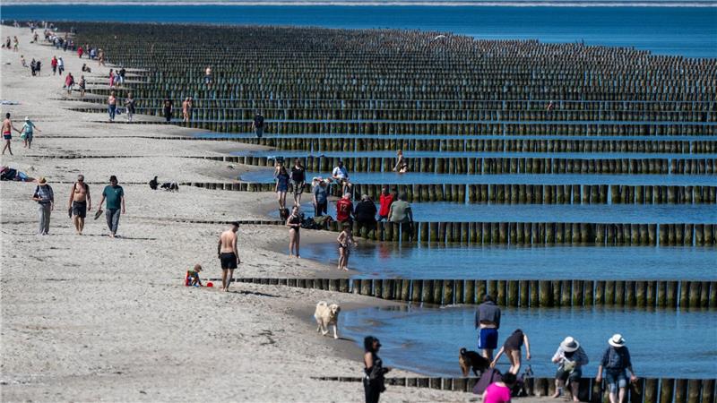 Sonniges Ostsee-Wetter