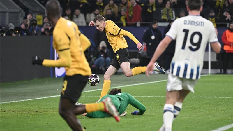 Sorgte für den Pausenstand: Maximilian Beier.  