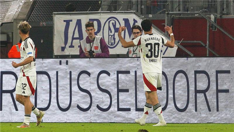 Sorgte mit seinem Treffer kurz vor der Pause für das 0:2: Nürnbergs Mahir Emreli.