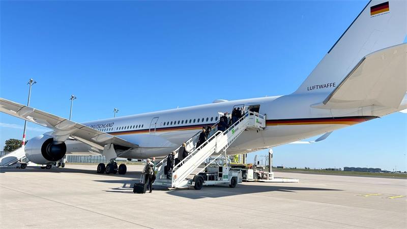 Sowohl Merz als auch Steinmeier werden heute in solche Flugzeuge steigen. (Archivfoto)