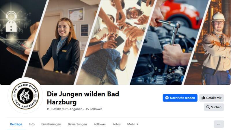 „Die jungen Wilden Bad Harzburg“ geben nicht auf Sowohl einen Facebook-Account, als auch eine Instagram-Seite von „Die jungen Wilden Bad Harzburg“ gibt es bereits.