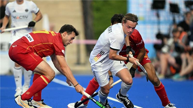 Hockey-Herren im Traum-Finale gegen die Niederlande Spanien war der erwartet schwere Gegner.