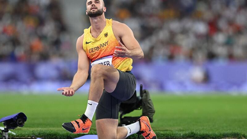 Keine Speerwurf-Medaille für Weber - Nadeem siegt Speerwerfer Julian Weber blebt ohne Medaille.