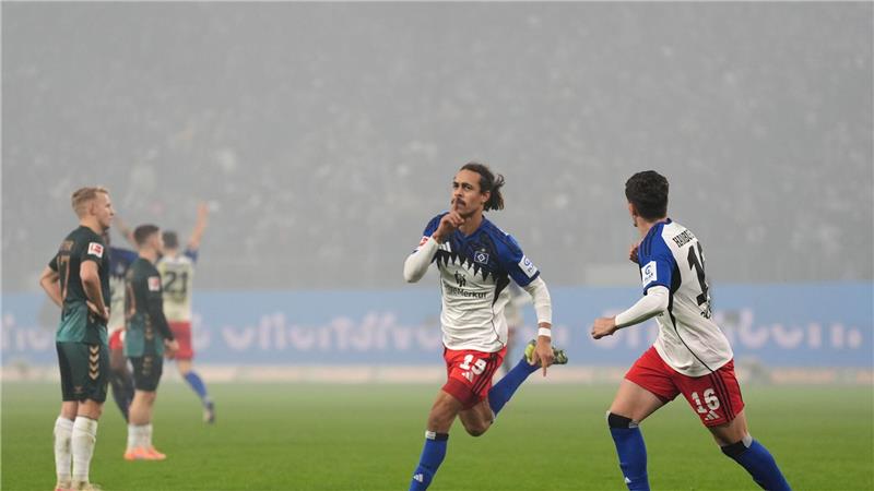 Spektakuläres Spiel in der Hinrunde: HSV vs. Werder. 