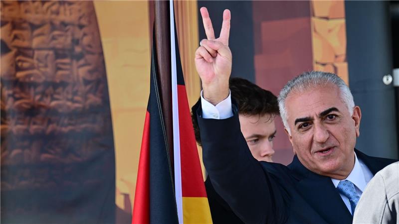 Sprach vor Tausenden Unterstützern: Reza Pahlavi.