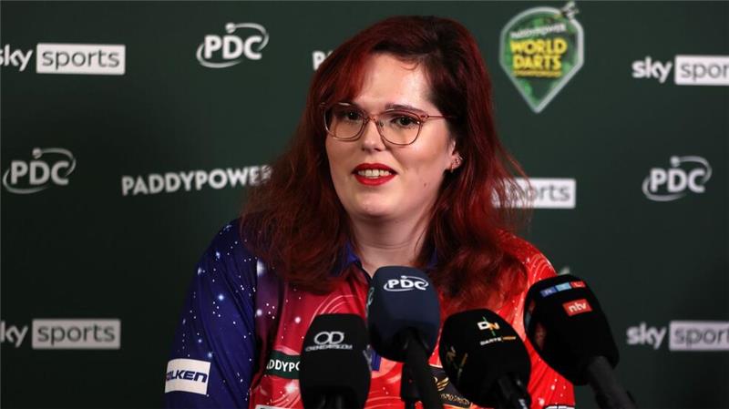Becker-Effekt und schwache Deutsche: So lief die Darts-WM Spricht offen über Anfeindungen: Noa-Lynn van Leuven.