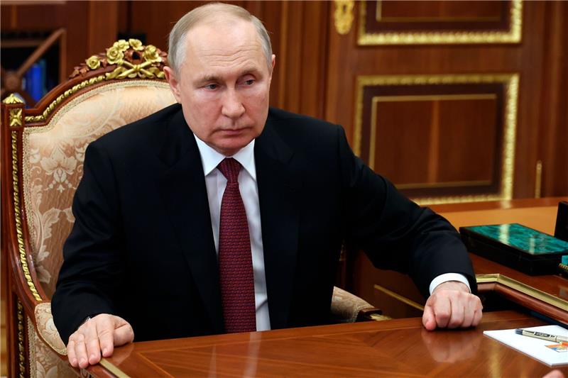 Moskau will Konflikt in Ukraine nicht einfrieren Spricht von einer «zunehmenden Instabilität in der Welt»: Russlands Präsident Wladimir Putin.