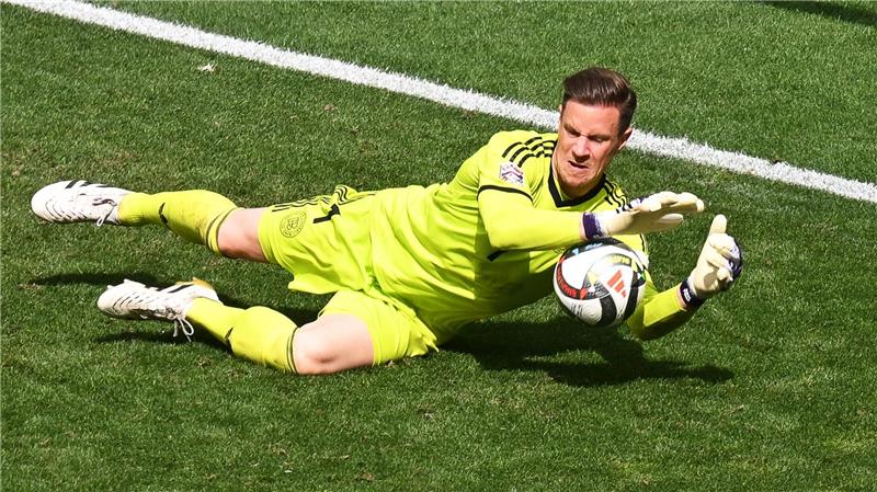 Stand in der Nations League zuletzt im Tor: Marc-André ter Stegen.