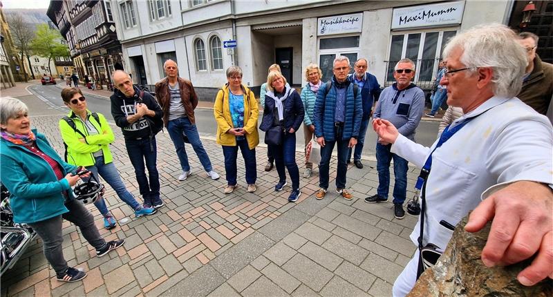 Starke Zahlen bei den Goslarer Gäste-Führungen: Der vergangene März zählt sogar mehr Teilnehmer als noch zu Vorcorona-Zeiten. Foto: Sowa