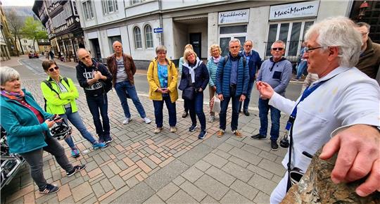 Starke Zahlen bei den Goslarer Gäste-Führungen: Der vergangene März zählt sogar mehr Teilnehmer als noch zu Vorcorona-Zeiten. Foto: Sowa