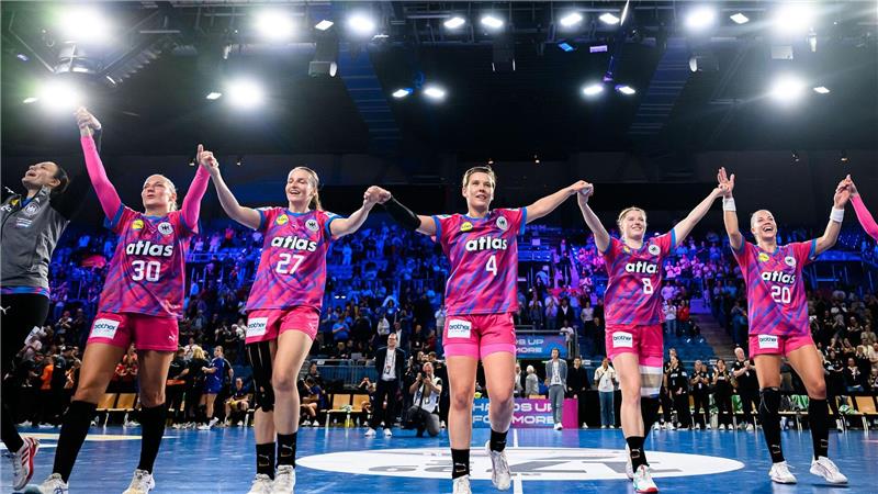 Starker WM-Test für Deutschlands Handballerinnen.