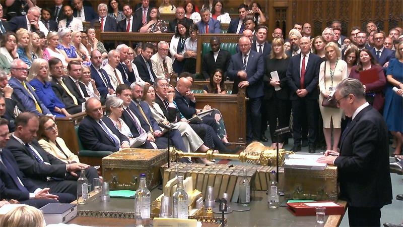 Starmer erlebte seine letzte Fragestunde im britischen Parlament.