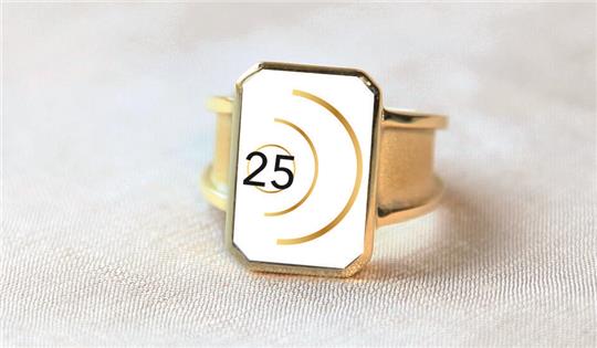Statt Lincke-Ring ein goldener Ton: So könnte der Ring für den neuen Goslarer Musikpreis aussehen.