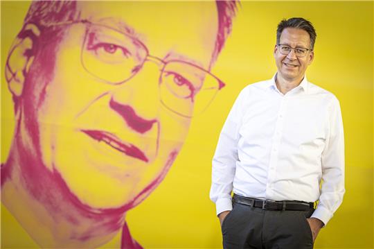 Stefan Birkner, Spitzenkandidat der FDP für die Landtagswahl in Niedersachsen, FDP Landeschef und Fraktionschef im Landtag. Foto: Moritz Frankenberg/dpa