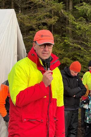 Umweltminister: „Der Harz und die Welt sollen grüner werden“ Stefan Fenner, Leiter des Forstamtes Bad Lauterberg.
