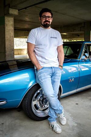 Stefan Herwig hat „Lockstoff“ für den Innenraum von Autos entwickelt.