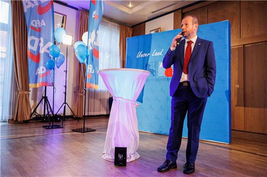 Stefan Marzischewski-Drewes, AfD-Spitzenkandidat für die Landtagswahl in Niedersachsen.