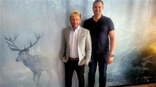 Steffen Hunsen (links) und Falko Schröder stehen hinter dem Gastrokonzept Harzer Burger König.