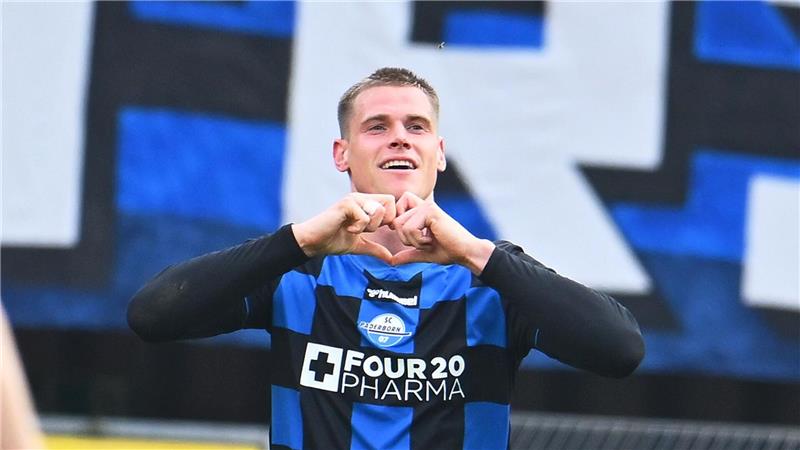 Steffen Tigges war Paderborns Matchwinner gegen Dresden.