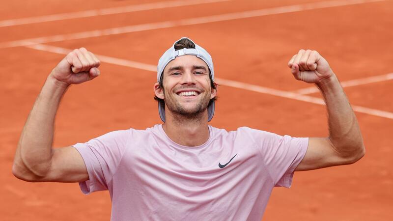 Debütant Squire überrascht bei French Open: „Nur happy“ Steht bei den French Open überraschend in Runde zwei: Henri Squire.