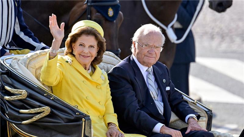 Steht ihrem schwedischen Mann seit vielen Jahrzehnten treu und gut gelaunt zur Seite: Königin Silvia. (Archivbild)