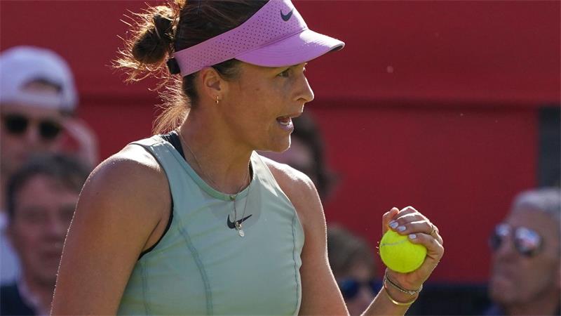 Steht in Eastbourne im Halbfinale: Tatjana Maria. (Archivbild)