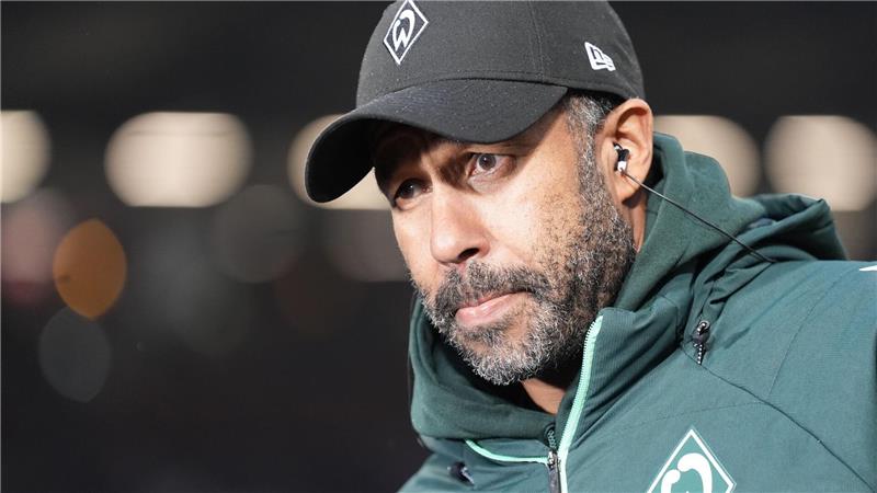 Steht mit Werder unter Druck: Trainer Daniel Thioune. (Archivbild)