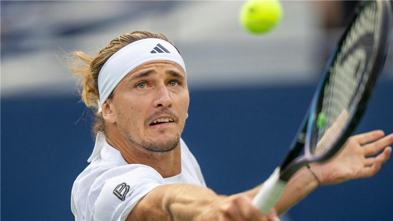 Steigerte sich nach dem verlorenen ersten Satz und steht jetzt im Achtelfinale: Alexander Zverev. 