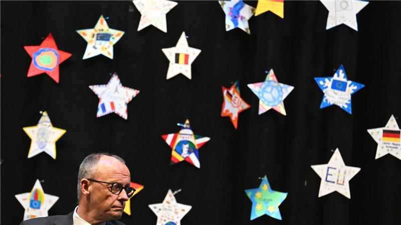 Sternstunde - Merz besucht Europaschule