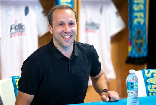 Steve Cherundolo, Cheftrainer der Las Vegas Lights FC.