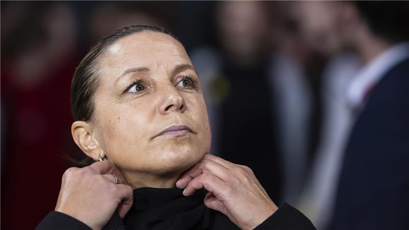 Stieg einst mit dem SV Straelen aus der Männer-Regionalliga ab und dann wieder auf: Inka Grings. (Archivbild)