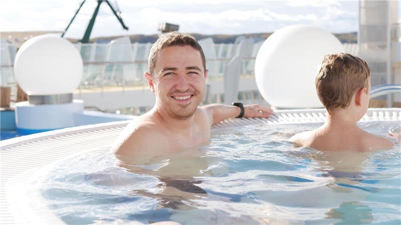 Stimmt das Angebot, haben Familien auf Kreuzfahrten eine sorglose Zeit, sagt Tommy Michel.