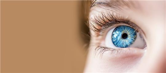 Strahlende Augen gelten als Schönheitsideal. Nun hat die Industrie einen Weg gefunden, diese mittels Einsatzes der Farblehre weißer erscheinen zu lassen. Foto: iStock