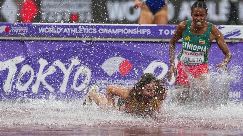 Stürzte und kämpfte sich auf Platz 7: Gesa Krause.