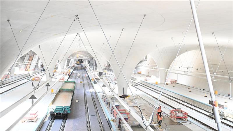 Stuttgart 21 wird doch nicht wie geplant Ende 2026 fertig. (Archivbild)