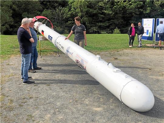 Suchgerät: Diese Sonde soll Mineralien aufspüren.  Fotos: Privat
