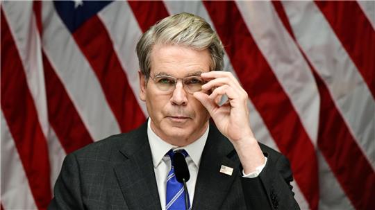 Sucht Kandidaten für den Fed-Chefposten: US-Finanzminister Bessent. (Archivbild)