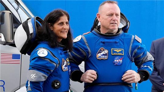 Suni Williams und Barry Wilmore waren Anfang Juni 2024 zum Außenposten der Menschheit geflogen.