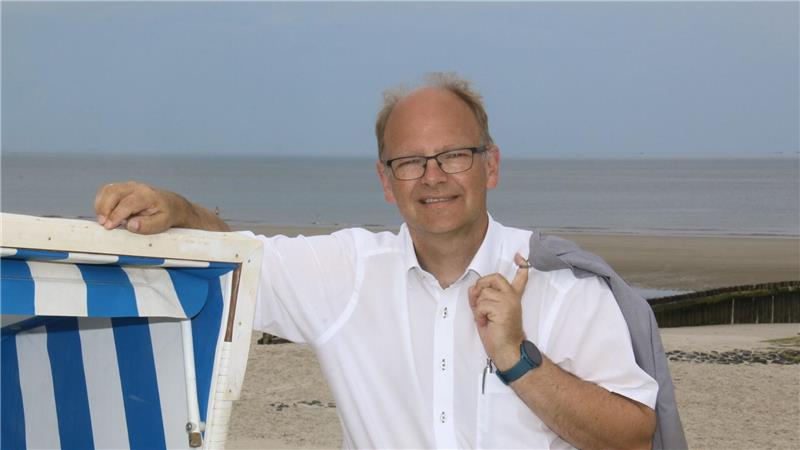Besonderer Job auf besonderer Insel wird vergeben Sven Janisch möchte Bürgermeister auf der Insel Wangerooge werden.