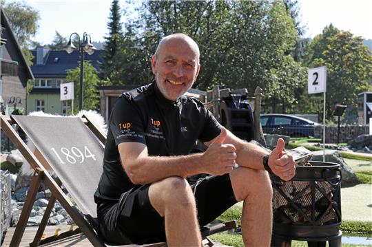 Sven Peemöller hat den Laufsport nach Hahnenklee-Bockswiese gebracht. Am Samstag findet die 8. Auflage des 10-Teiche-Marathons statt. Der 53-Jährige ist wieder mit dabei.  Foto: Krause
