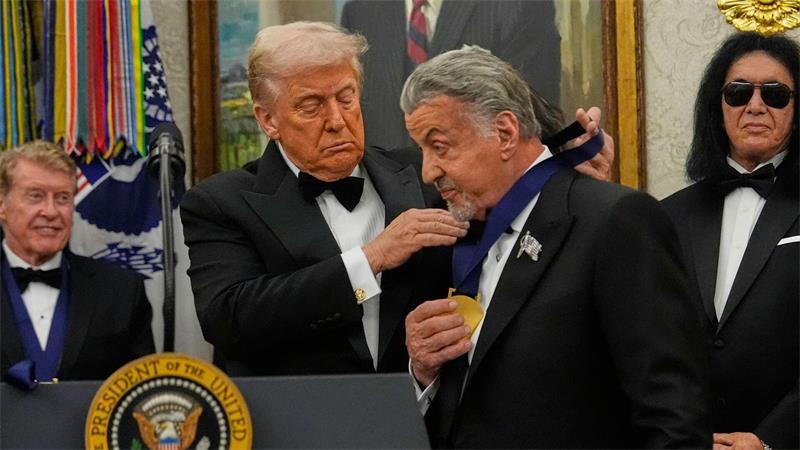 Rocky, Rambo, Action, Gehstock: Sylvester Stallone wird 80 Sylvester Stallone erhält eine Auszeichnung für sein Lebenswerk. (Archivbild)