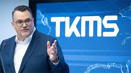 TKMS-Chef Oliver Burkhard äußert sich zum Meko-Auftrag des Verteidigungsministeriums. (Archivbild)