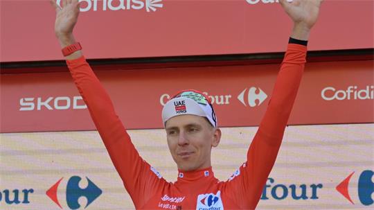 Tadej Pogacar dominiert die Vuelta. (Archivbild)