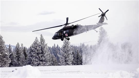Tagelanges Schneetreiben behinderte die Bergungsaktion.