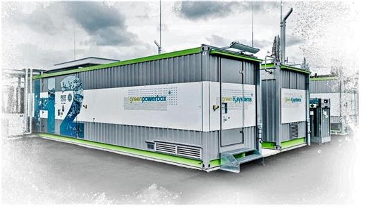 Tankstelle der Zukunft: Das Goslarer Unternehmen Fest liefert zwei Elektrolyse-Anlagen für ein Wasserstoff-Projekt an der A7 bei Fulda. Foto: Fest GmbH